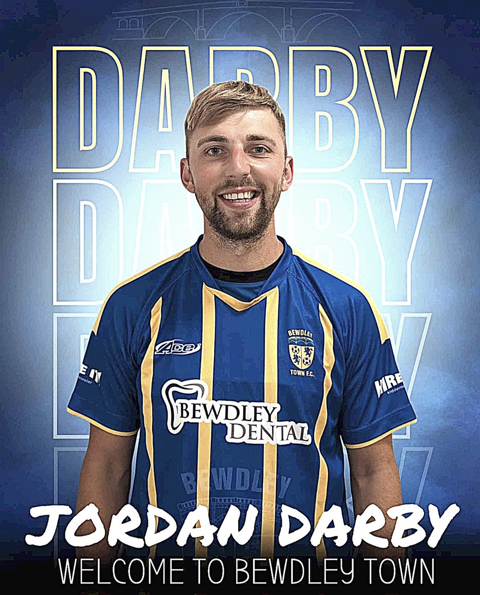 Good Morning as we continue to introduce the new <a href="/bewdleytownfc/">Bewdley Town FC</a> squad to our fans , followers and the greater Twitter world . Next up a big blue and yellow welcome to JORDAN DARBY <a href="/JordanDarby11/">Jordan Darby</a> 💙💛UP THE RIVERSIDERS 
Next one around 9am