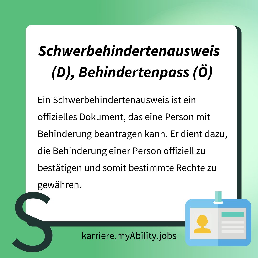 👋🏼Schon gewusst?

#InclusionRevolution #myATalent #Bildung #KarriereOhneBarriere #Diversity #Chancengleichheit