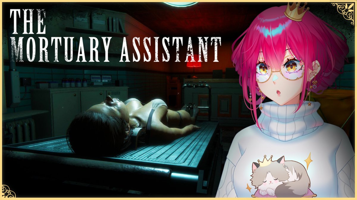 😱 You voted for it so I'll be playing The Mortuary Assistant on YouTube tonight.......

TIME ✦ 9pm GMT+7 / 10pm GMT+8 / 10am EST
LINK ✦ youtube.com/watch?v=SaL2Cu…

#AruriVtuber #Vtubers #ENVtubers #MyVT #VTuberUprising #TheMortuaryAssistant