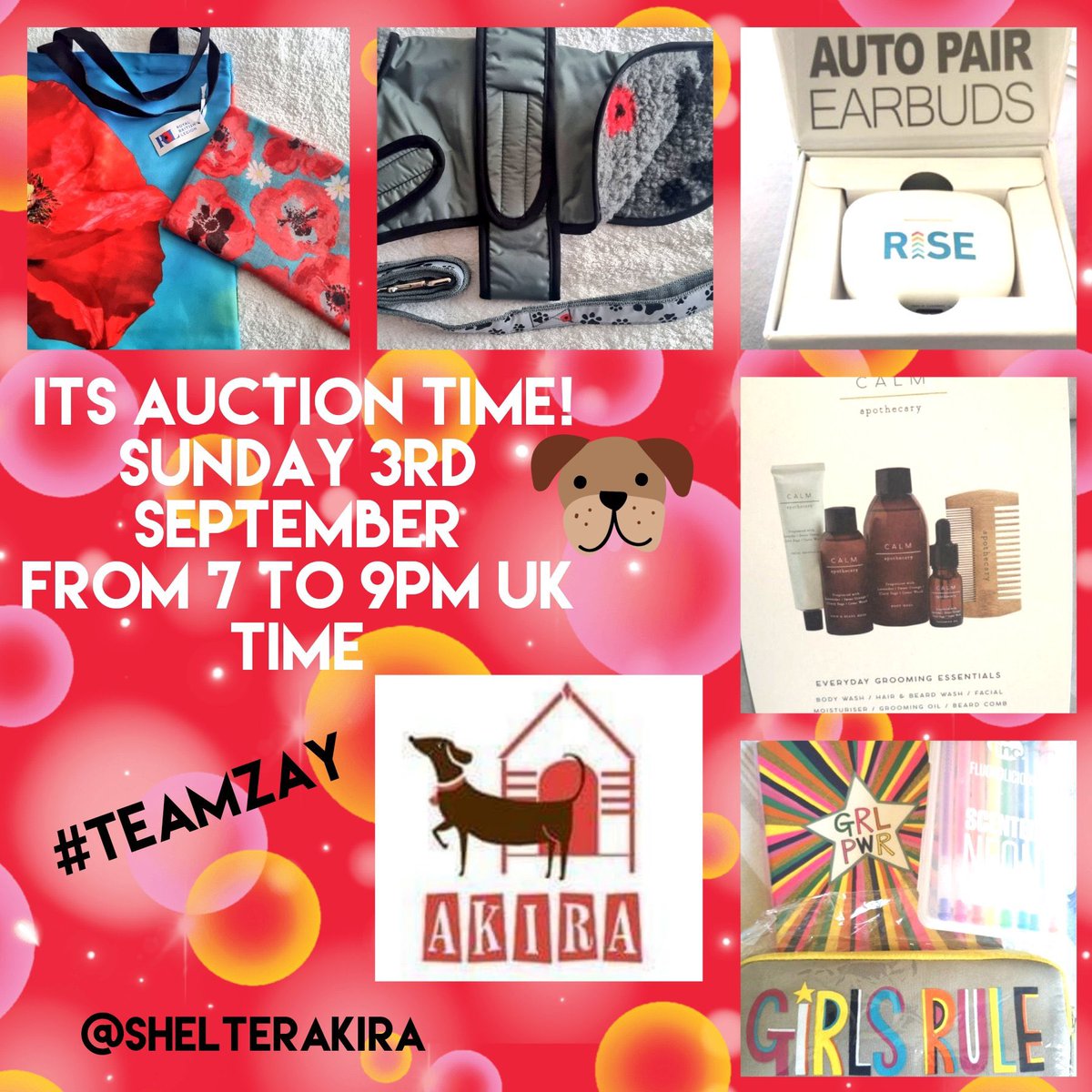 One for the diary tweety people please join us help such a worthy cause #teamzay on the podium 3 September raising funds #itsallaboutthedogs please retweet and let everyone know #auction #BBCBreakfast #helpus #Wales #England #Lionesses #Scotland #bids #retweet #dogs #TwitterBird