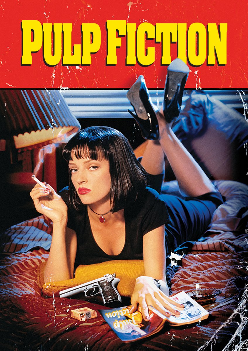 PULP FICTION パルプフィクション 入場者特典 海外版ミニポスターA5