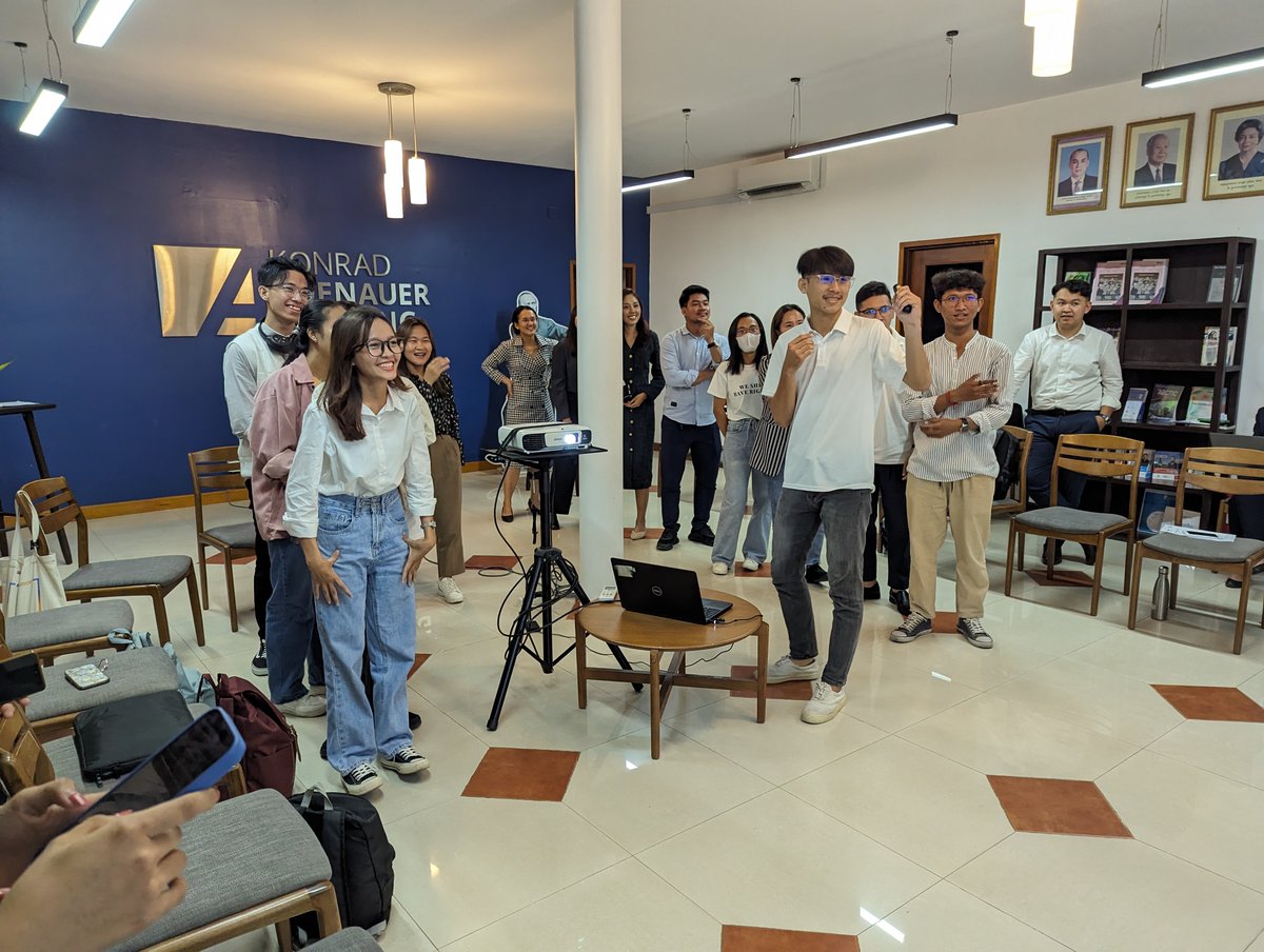 KAScambodia's tweet photo. Yesterday, together with Banteay Srei and @Politikoffee, we welcomed and onboarded successful applicants to the KAS-Political Empowerment Academy 2023 cohort. These promising youths will attend the four-day program from August 17-20, 2023. 
#KAS4YouthEmpowerment #KASPEA2023 https://t.co/ankMf8CSyD