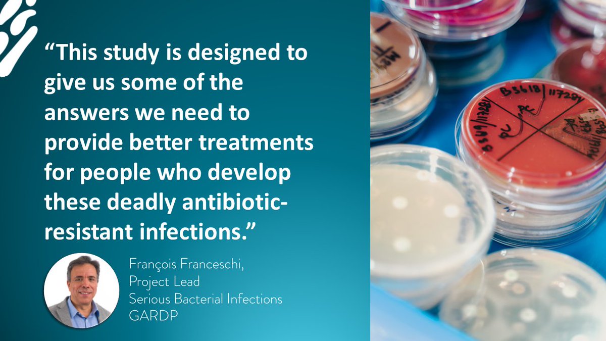 gardp_amr's tweet photo. In collaboration with @ICMRDELHI, this study will collect and analyze data in 180 patients being treated for #infections caused by carbapenem-resistant organisms across 6 #hospitals in #India https://t.co/FM2KJQ9HJv