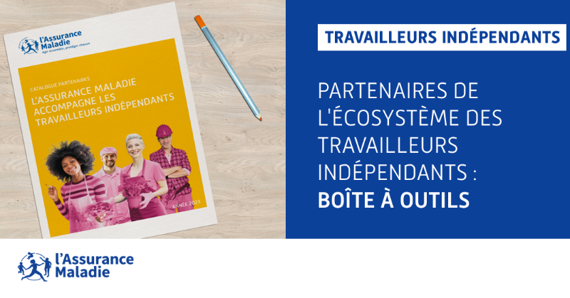 Assur_Maladie's tweet photo. #TravailleursIndépendants | Ce support conçu par l'Assurance Maladie vise à  aider les partenaires pour orienter et informer les travailleurs indépendants dans leurs démarches de #santé et de #prévention 🙋‍♂️⤵️
#AgirEnsembleProtégerChacun #FIERSDEPROTEGER