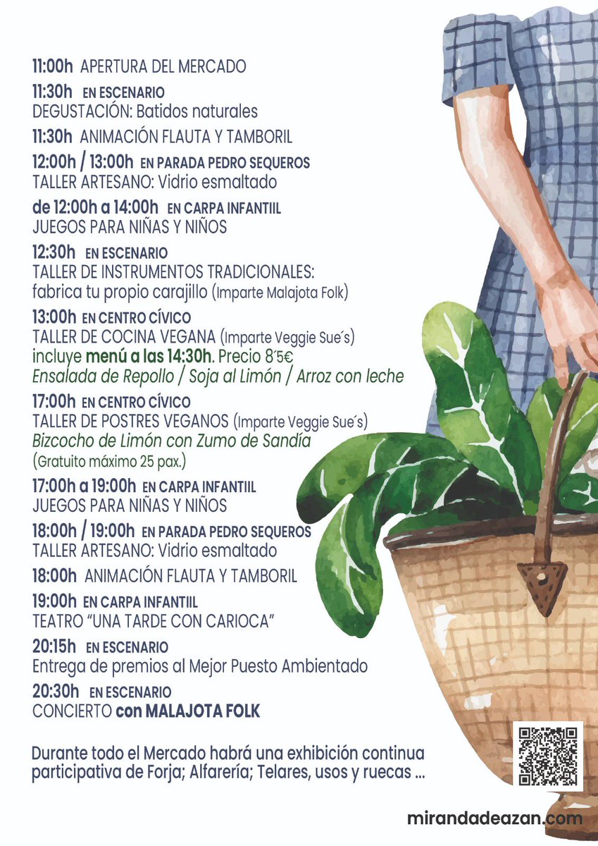 Este domingo no podéis faltar a nuestro tradicional #MercadoCampesino en <a href="/AytoMirandaAzan/">Ayto Miranda Azan</a> ¡Os esperamos!