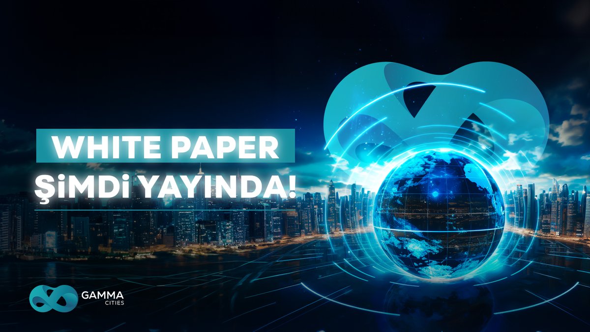 GammaCitiesTR's tweet photo. 📄#GammaCities'in çığır açan RWA Tokenizasyon & #Metaverse White paper artık web sitemizde yayında!
🚀Sınırsız olasılıkların geleceğine dalın!
🌌 Dijital deneyimlerde nasıl devrim yarattığımızı keşfedin
🔍Bu olağanüstü yolculukta bize katılın!
#GMac #GammaArmy #WEB3 https://t.co/dZaquWvc2O