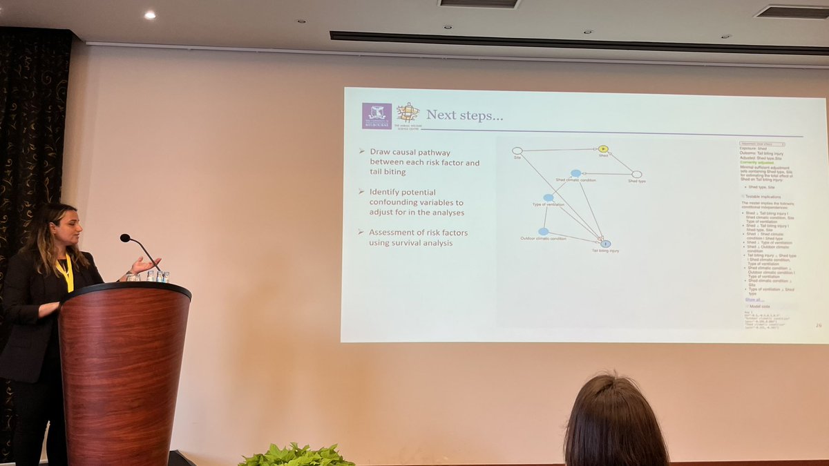 Megan Lucas (@pigmegan) on Twitter photo Rutu Galea impressed the #ISAE2023 crowd with the massive epidemiological study being conducted as part of her PhD research, within our collaborative
“Tails” project in Australia <a href="/AWSciCent/">Animal Welfare Science Centre</a> <a href="/SciMelb/">Science at Melbourne</a> Rutu Galea impressed the #ISAE2023 crowd with the massive epidemiological study being conducted as part of her PhD research, within our collaborative
“Tails” project in Australia <a href="/AWSciCent/">Animal Welfare Science Centre</a> <a href="/SciMelb/">Science at Melbourne</a>