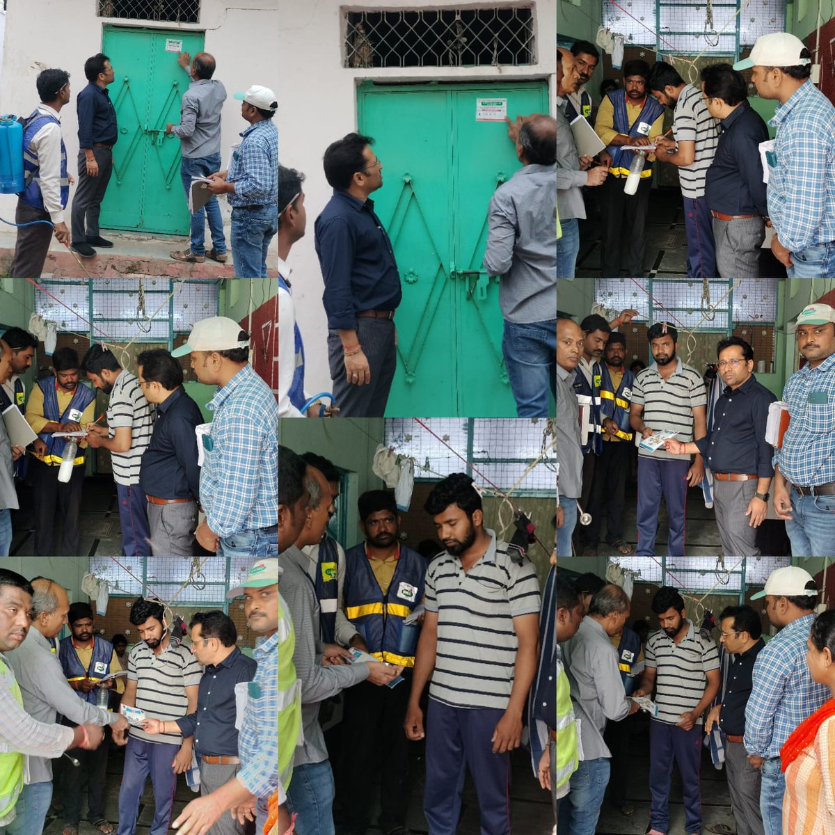 Field Verification at Farooq Nagar Division and Explaining Mosquito Breeding Sources & Preventive Measures in Domestic Level along with SE, AE, EFA team members in respect of Charminar Zone, GHMC. @KTRBRS @arvindkumar_ias @GadwalvijayaTRS @CommissionrGHMC @GHMCOnline