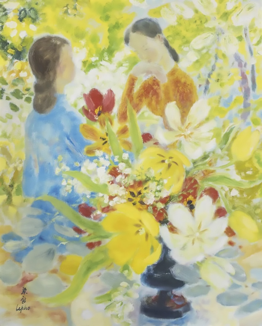 Drouot's tweet photo. Un Le Pho gorgé de soleil chez Biarritz Enchères - @boisgirard le dimanche 06 Août en live sur https://t.co/j1jkTSK9qd ☀️
https://t.co/DdpaeBHNbz
#lepho #vietnam #asianart #flowersinart https://t.co/5f0ZQd7YmE