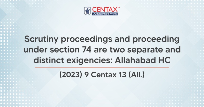 centaxindia's tweet photo. #GST #CaseLaw
Case Name: Nagarjuna Agro Chemicals Pvt. Ltd. vs State of U.P.
Citation: (2023) 9 Centax 13 (All.)
Read the (Allahabad) High Court Order: https://t.co/GxZr6O5gX4
#CentaxUpdates #Scrutiny #GSTAct #HighCourt