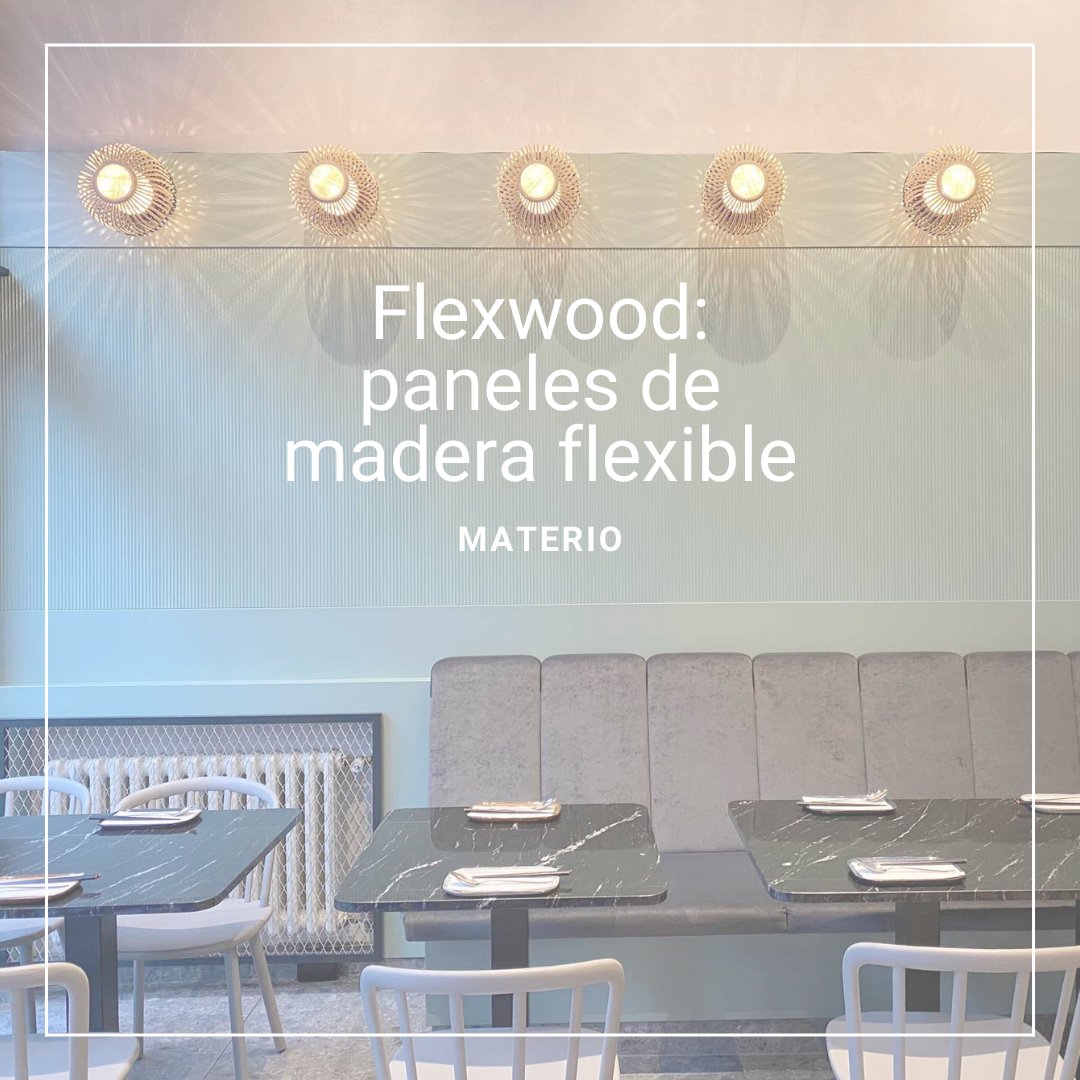 ¡𝐍𝐮𝐞𝐯𝐚 𝐭𝐞𝐧𝐝𝐞𝐧𝐜𝐢𝐚 𝐞𝐧 𝐝𝐢𝐬𝐞𝐧̃𝐨 𝐝𝐞 𝐢𝐧𝐭𝐞𝐫𝐢𝐨𝐫𝐞𝐬! 🌟
Los paneles de madera flexible de Flexwood permite crear formas y texturas únicas en tus paredes. 
#materio #materiosoluciones #interiorismo #arquitectura #flexwood #palillería #revestimientos