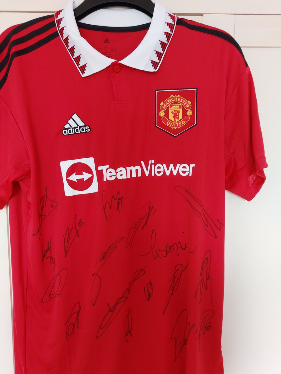 Latest bid for <a href="/ManUtd/">Manchester United</a> signed shirt £50 for <a href="/AorticDissectCT/">Aortic Dissection Charitable Trust</a> To bid please email: paulhobbs60@sky.com Closes Sunday 6pm @ManUtdFanKe <a href="/MUFC4ALL/">Manchesterutd News</a> #ManUtd