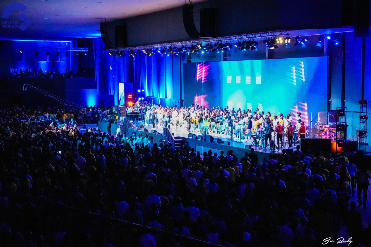ICGCSarpeiman's tweet photo. Exceptional pictorial excerpts of Greater Works Conference 2023 day 3 night session. 
Credits once again to ICGC Prayer Temple - Sarpeiman Media team and @Ricky
#icgcsarpeiman #niisodjarbenser #WeAreICGC #GW2023 https://t.co/TUuMje85be
