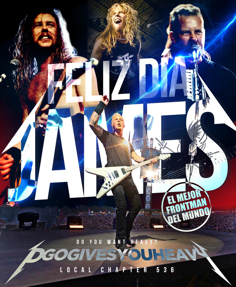 DGOgivesyouhea1's tweet image. DÍA DEL JEFE! FELIZ DÍA JAMES!!!! #jameshetfield #localchapter536 @metallica #papahet