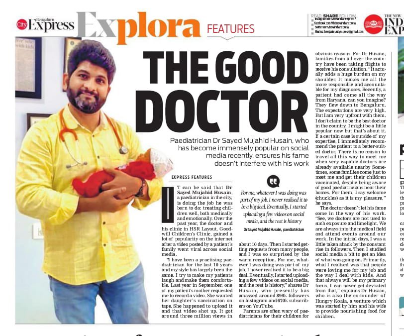 My words cannot do justice if I just say “Thank you “ for this wonderful coverage in @newindianexpress ! 
Indeed an honour, feel privileged and humbled!!❤️
Especially feels great to read the last line of the article!😊💐❤️ #media #coverage #honoured #pleasure #gratitude #respect