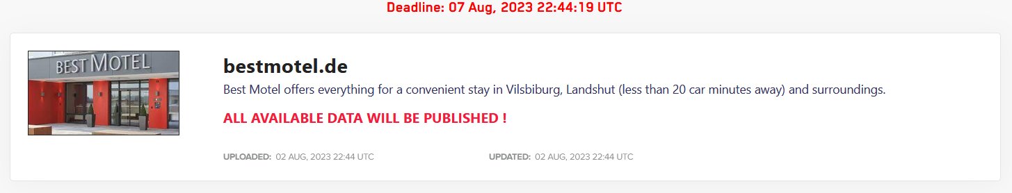 LockBit ransomware group 