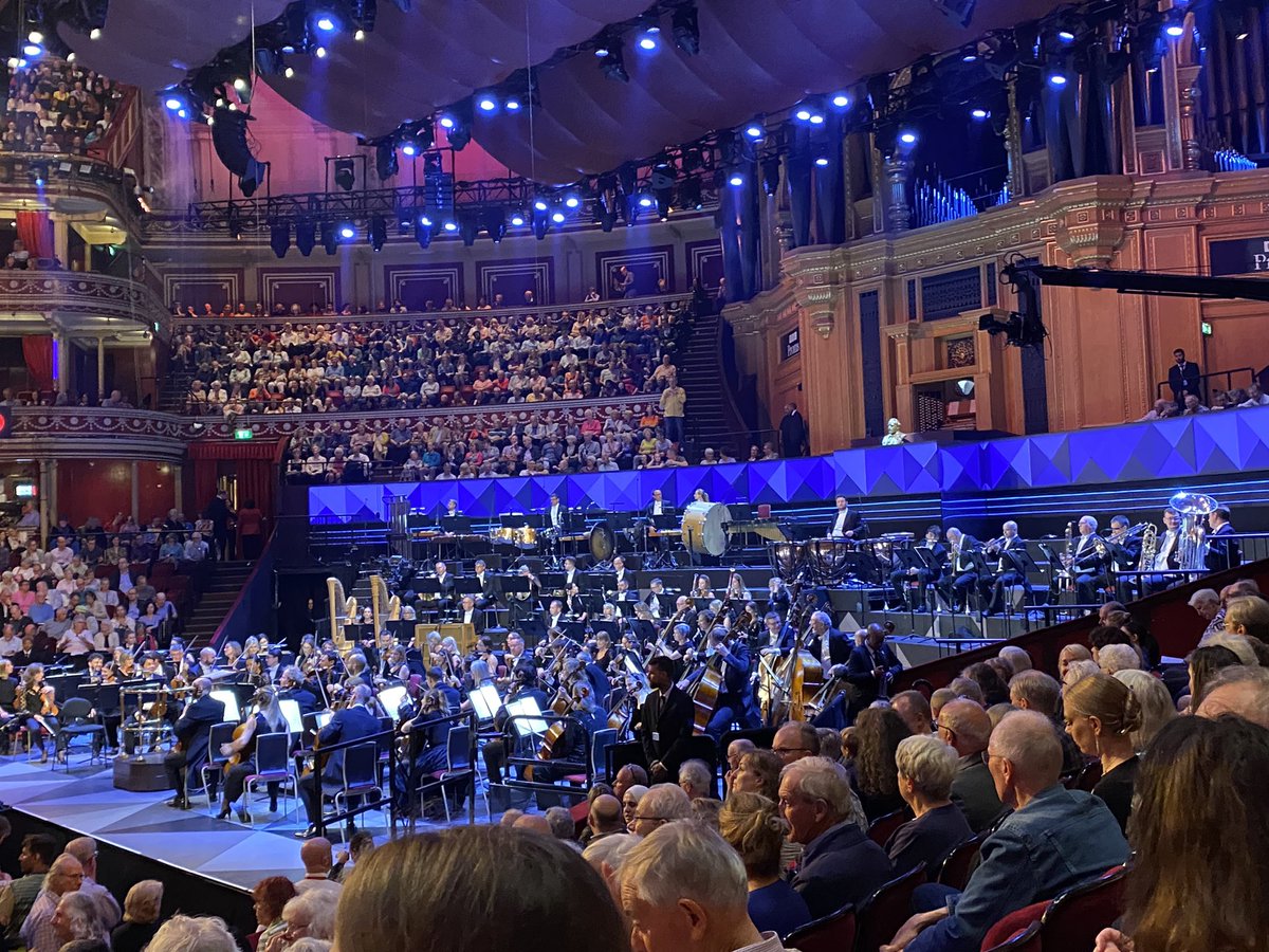 #bbcproms ticking this off my bucket list. Spending the evening with Mozart and Rachmaninov.