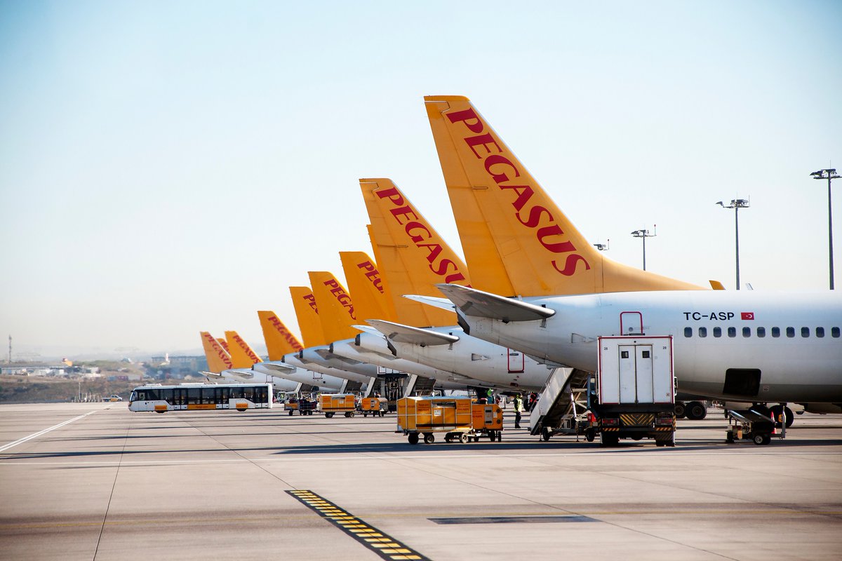 Pegasus Airlines to celebrate 100th Airbus with special livery rfr.bz/t6h8bzw Order aviation paint from the aviation paint pros at Casher's Aviation Finishes #cashersaviation #pegasusairlines #airbus #aviationpaint #aircraftpaint #airplanelivery #airplanecolor