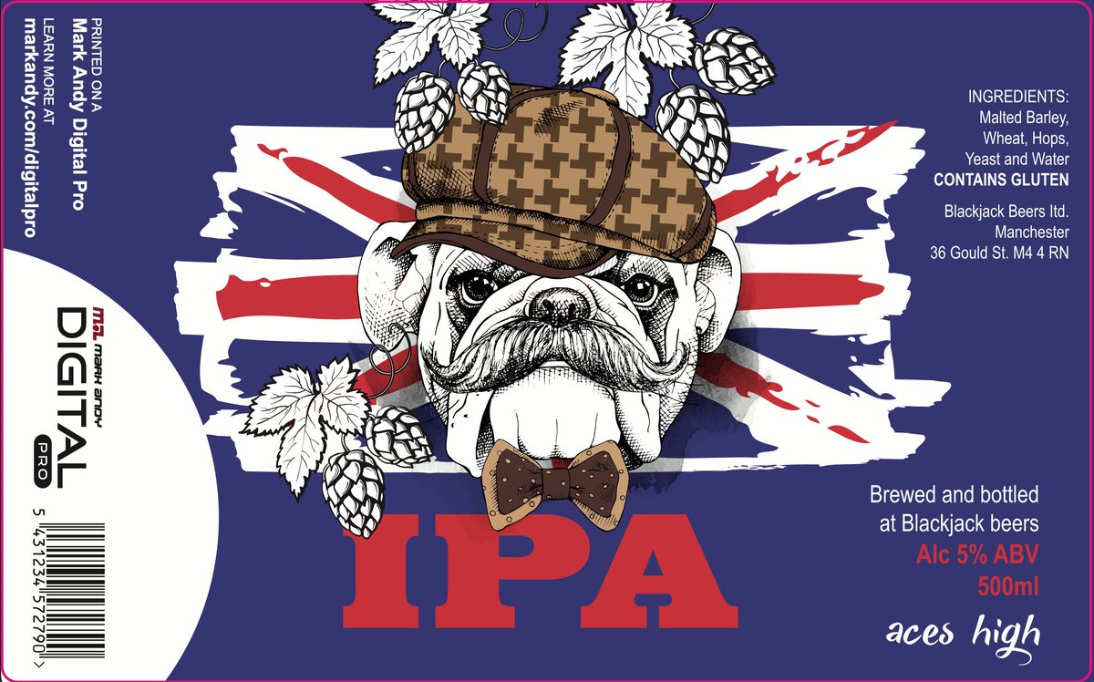MarkAndyInc's tweet photo. Happy #NationalIPADay! Did you know IPAs originated in the late 1700s when British sailors traveled to India as part of the East India Company? The hops helped keep the flavor of the beer over the long journey. #TheMoreYouKnow
#DigitalPro #labels #craftbrewing #MarkAndy https://t.co/3gSl6dZZrY