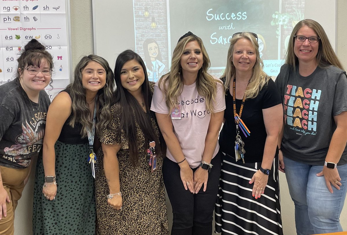 Starting our day with #Success with Saxon, @ElarEcisd and this <a href="/RossRamsECISD/">Ross Elementary</a> Fantastic First Grade team! #ELARImpact