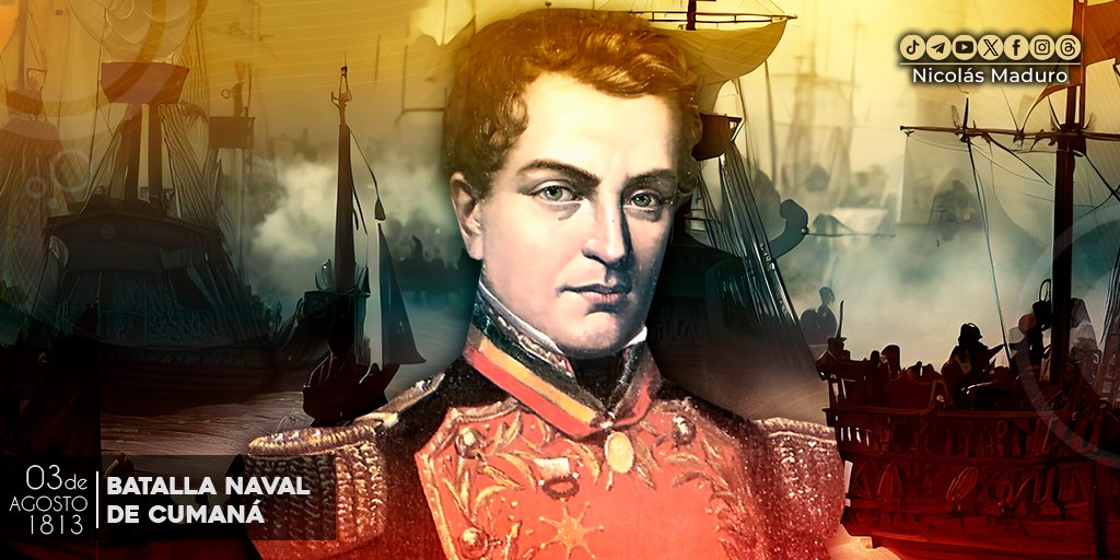 Hoy recordamos los 210 años de la Batalla Naval de Cumaná, un combate que se desarrolló en el contexto de la Campaña Libertadora de Oriente, en el que las fuerzas dirigidas por el coronel Santiago Mariño conquistaron una significativa victoria para los patriotas de la gesta