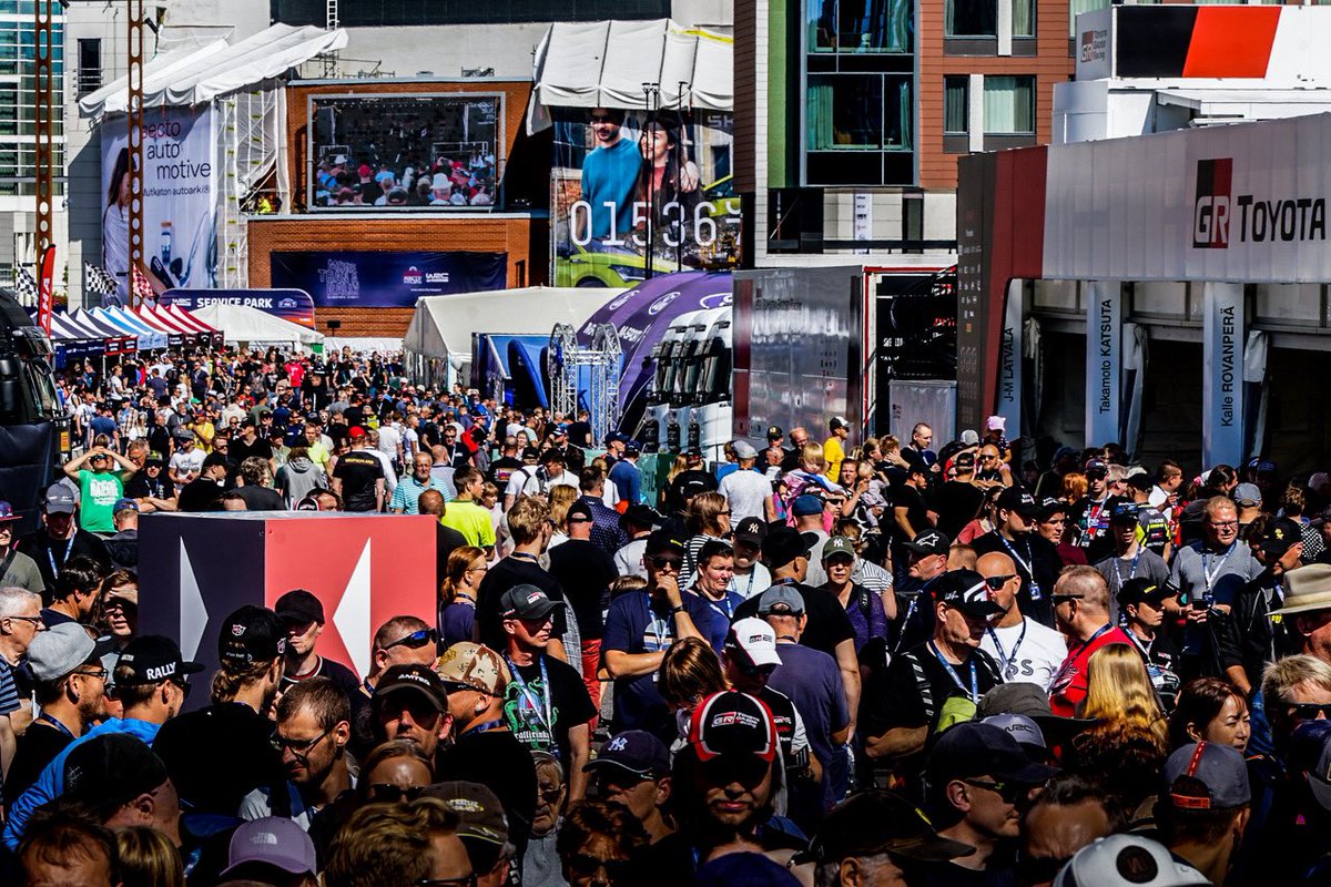 thierryneuville's tweet photo. This is @RallyFinland 🥰

#WRC #FanZone https://t.co/i4iuOnWkFy