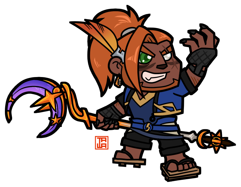 This would be a nice style to bring back for Splatoon art. I was surprised how I could translate some XIV armor and weapons to this so Splatoon weapons wouldn't be too difficult either.
