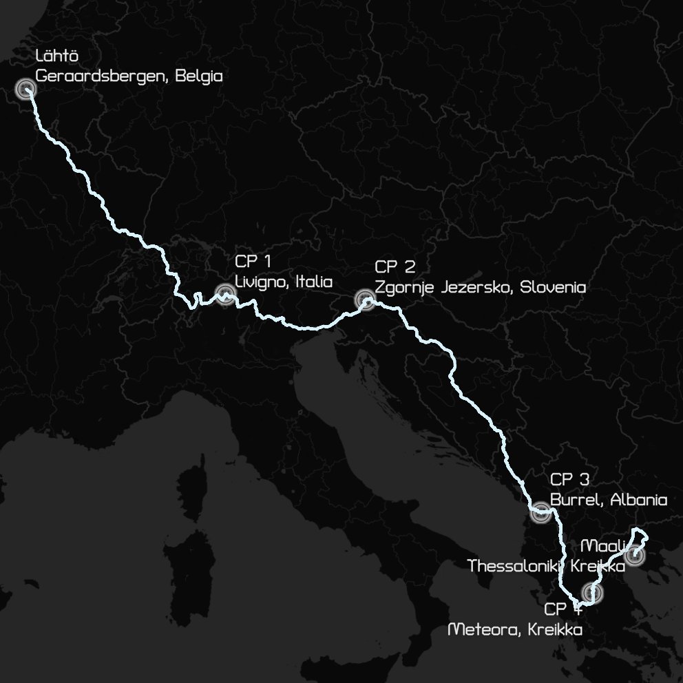 kaimikko's tweet photo. Pääsin perille Kreikkaan. Aikamoinen seikkailu. #tcrno9 https://t.co/v7wRz72sTU