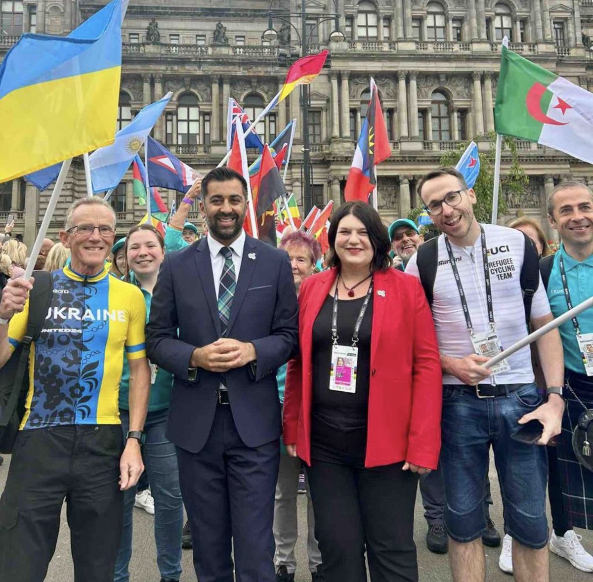 So <a href="/HumzaYousaf/">Humza Yousaf</a> can visit GLASGOW George Square  to visit an event with 8,000 people will attend but can’t come and visit the people who are suffering and the volunteers serving 50,000 hot meals a month and 112,840 people receiveing food per year I think the <a href="/scotgov/">Scottish Government</a> <a href="/ScotGovFM/">First Minister</a>