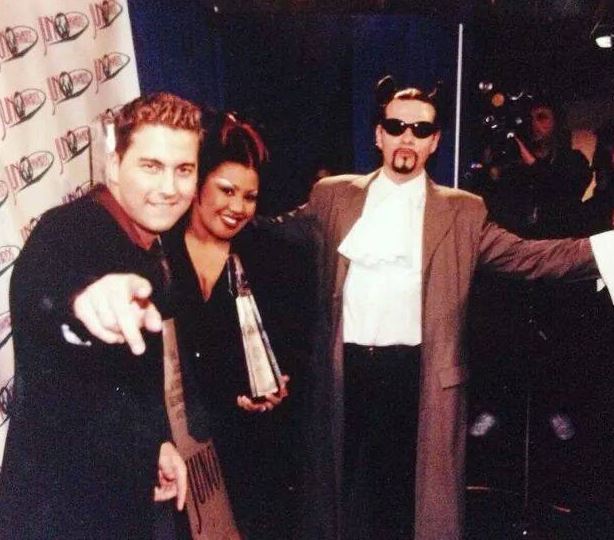 scotturner's tweet image. Remembering Brad Daymond (Love Inc. DJ/Producer) who we lost 5 years ago today - August 3rd, 2018.  Photo here in Love Inc next to @SimoneDenny &amp;amp; Chris Sheppard