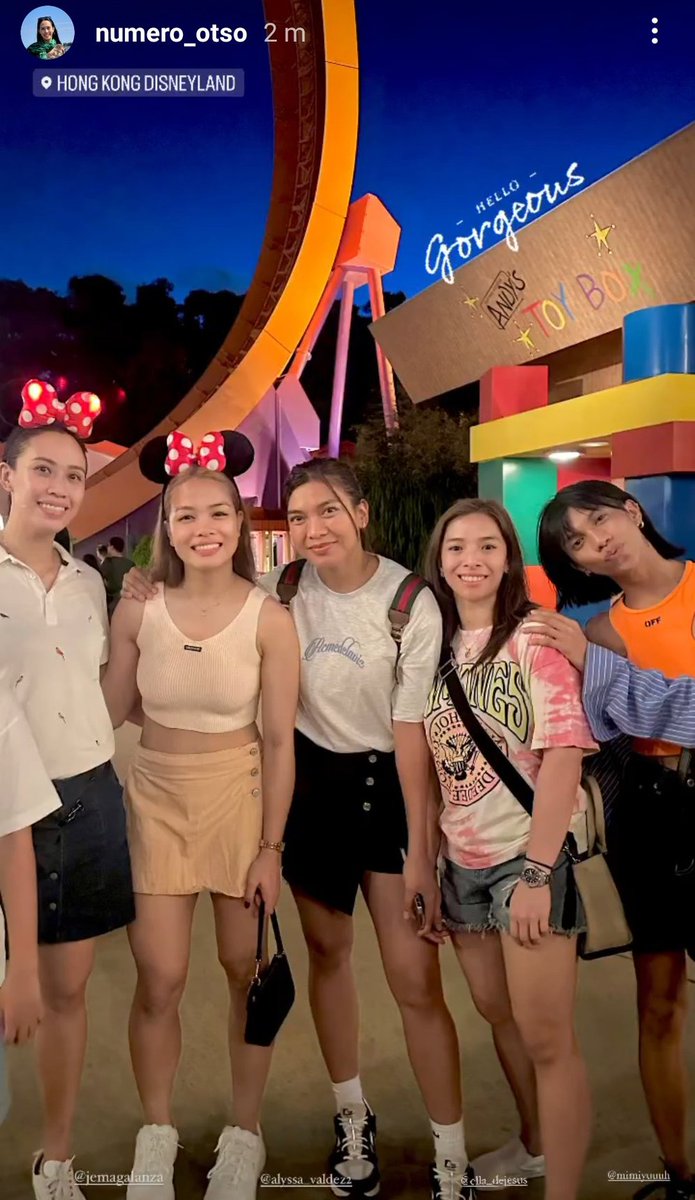 Jella with AV, Mimi and Nang 🥹🫶🏻