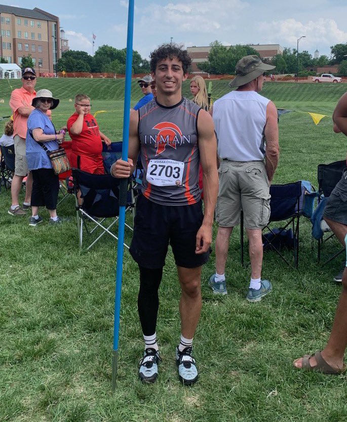 sportsinkansas's tweet photo. Tanner Heckel, Lyndon, Sr. QB/ATH

Best overall athlete on our QB to watch list released earlier this summer? It’s very likely. The transfer from Inman had a dominating junior year in 2A/1A sports last school year but will play his senior season at 8M-I Lyndon who looks to be loaded in the classification. Heckel has a 42-inch vertical, 24’ long jump, 45’7” triple jump, broad jumps 10’ and runs a 10.96 in the 100. He was an all-state pick in three sports last season and helped Inman to a runner-up finish in 1A football. Measurements don’t lie, whether its 8-man or 6A. Heckel won state in two events this spring in track and finished in top three in all four. #sportsinkansas