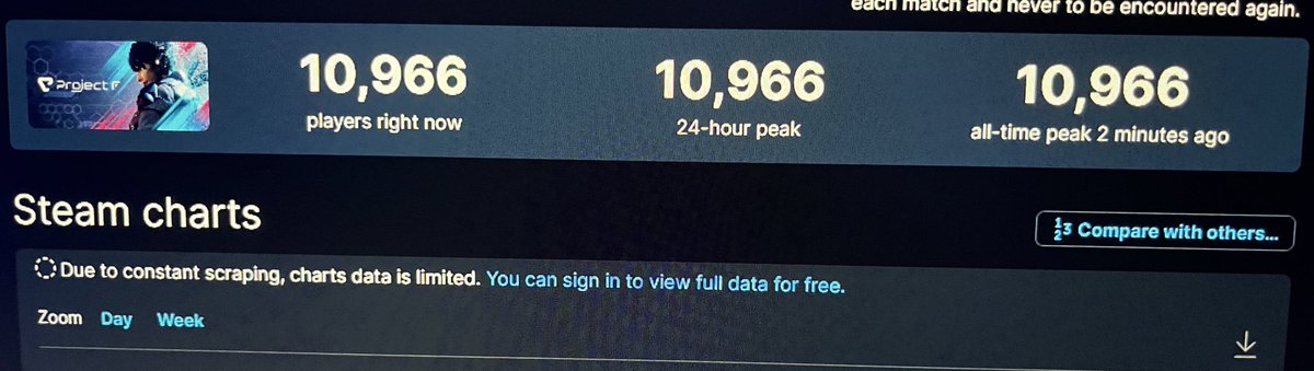 Apple_Gaming33's tweet image. 同接1万超えてるね〜
#ProjectF