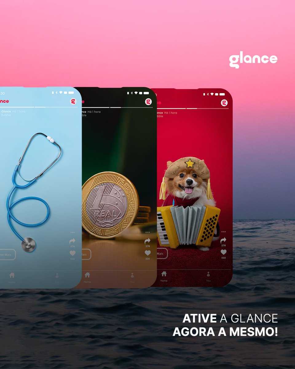glancescreenbr's tweet photo. Uma experiência única em sua tela de bloqueio!
Ative Glance em seu android e aproveite 😊

#glance #glancescreen #glancebrasil #inmobi #inmobigroup #android #lockscreen #teladebloqueio #planodefundo #androiddeveloper https://t.co/TCfDi1QIw9
