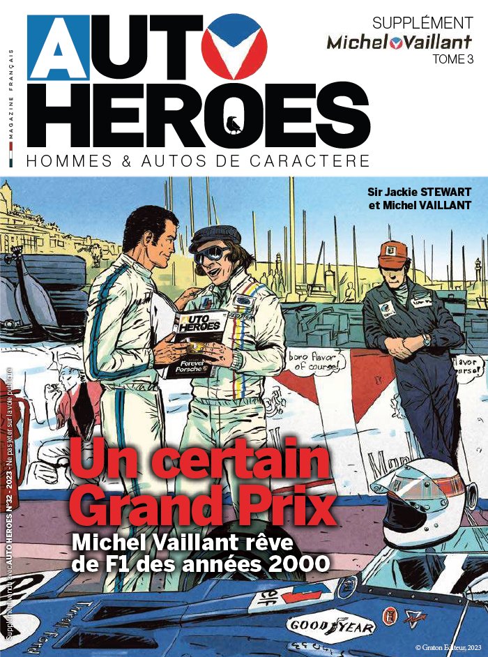 ClubVaillant's tweet photo. 🏁AUTOHEROES🏁
👁️Le magazine #autoheroes du mois de juillet propose le 3° supplément de @MichelVaillant_ avec une histoire courte "Un certain Grand Prix" 🏎️
⏩https://t.co/zx8TDJq2fa⏪
▶️https://t.co/tlNWYQ6JiP◀️ https://t.co/fdYIFukQyk