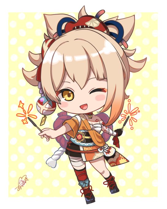 SD❤宵宮&ナヒーダ 