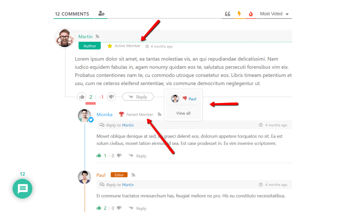 gVectors's tweet image. A light solution for people who wants to display a #WordPress comment likers list!
Check out the wpDiscuz – Advanced Likers addon 👇! 
gvectors.com/product/wpdisc…