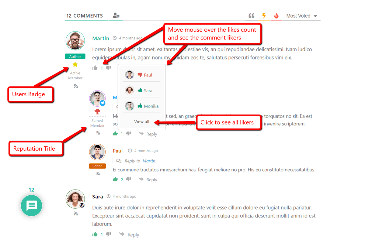 gVectors's tweet image. A light solution for people who wants to display a #WordPress comment likers list!
Check out the wpDiscuz – Advanced Likers addon 👇! 
gvectors.com/product/wpdisc…
