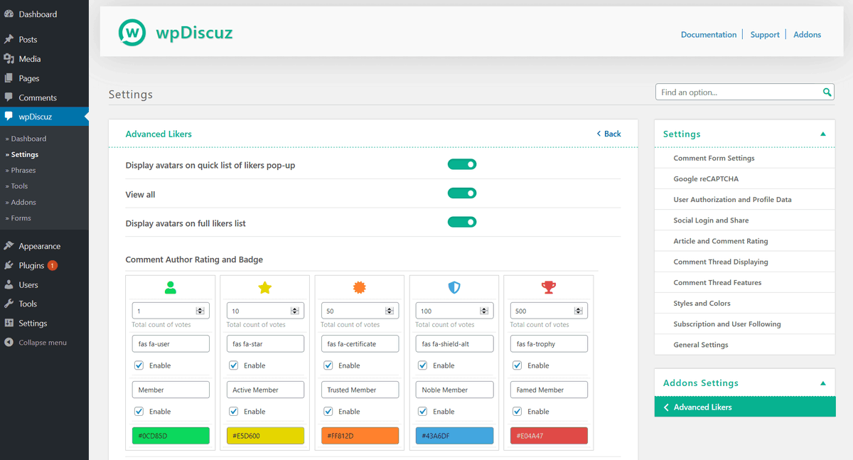 gVectors's tweet image. A light solution for people who wants to display a #WordPress comment likers list!
Check out the wpDiscuz – Advanced Likers addon 👇! 
gvectors.com/product/wpdisc…