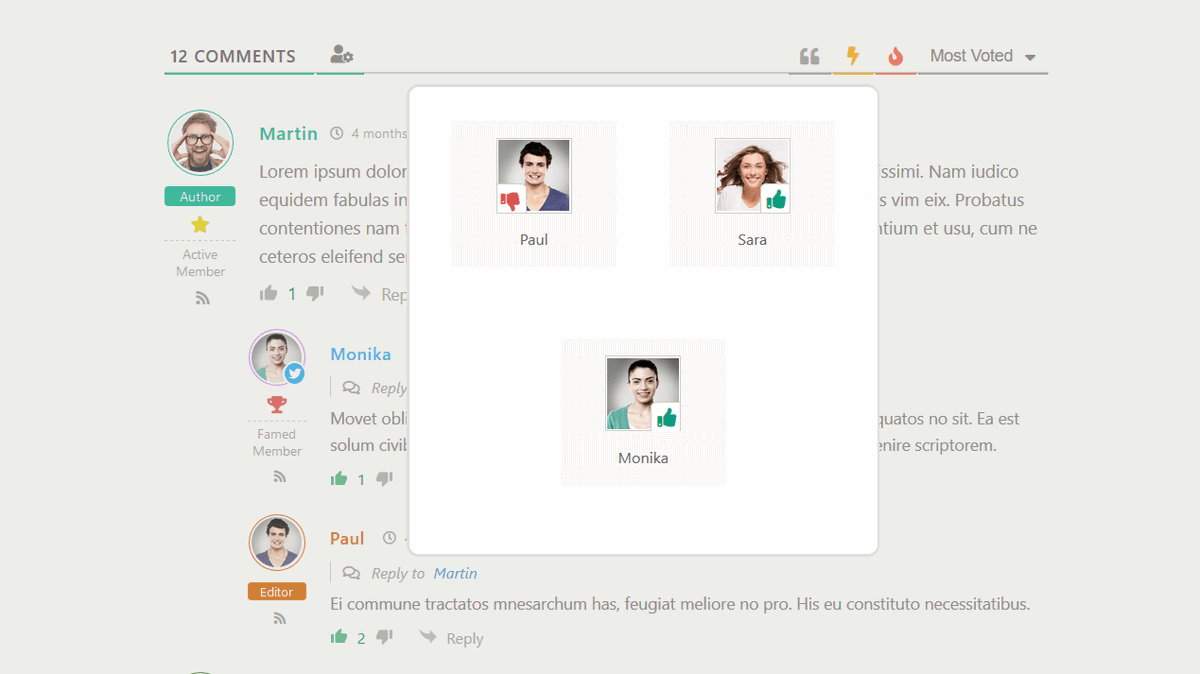 gVectors's tweet image. A light solution for people who wants to display a #WordPress comment likers list!
Check out the wpDiscuz – Advanced Likers addon 👇! 
gvectors.com/product/wpdisc…
