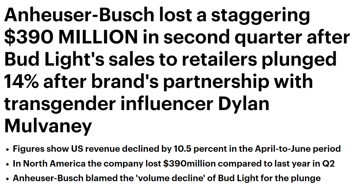 get woke, lose $390 million