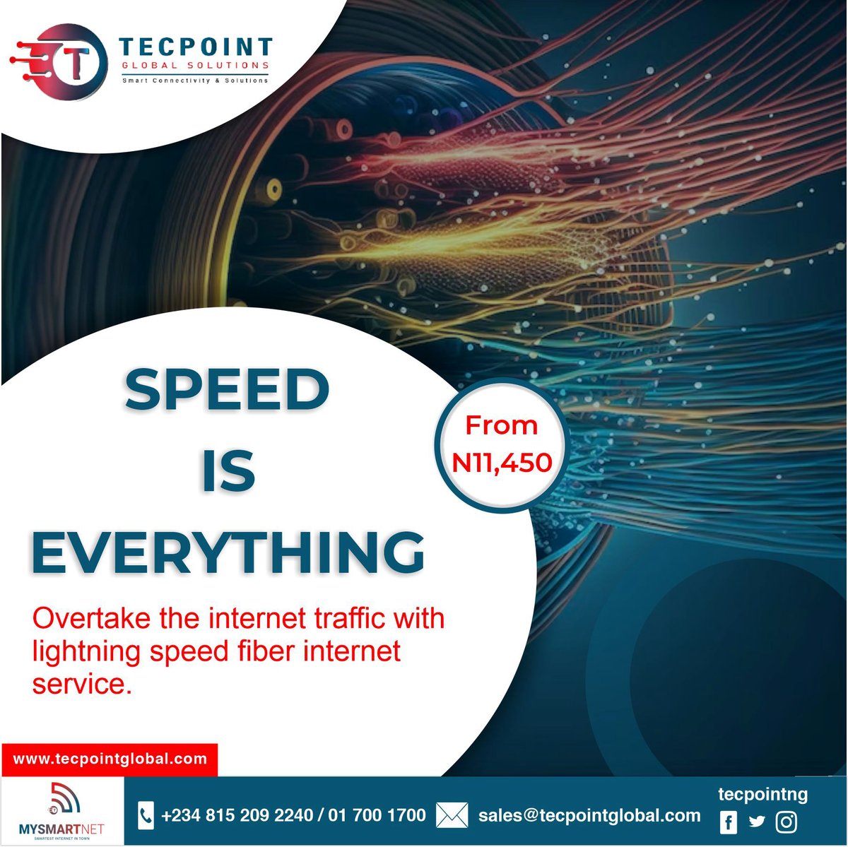 tecpoint_ng's tweet photo. Embark on a digital quest with our lightning-fast internet service! Stream, game, and connect with unparalleled speed and reliability.
#HighSpeedInternet #TecPointGlobal #ServiceProvider #SeamlessConnectivity #HomeBroadband #EnterpriseServices #MySmartNet #SmartSolutions https://t.co/XrVX8i4boi