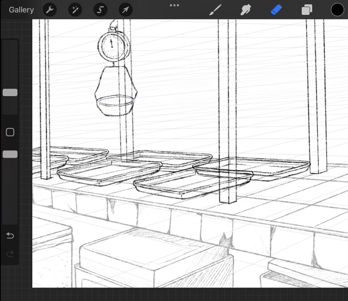 smth im working on for the student pub. ive never done this much effort on a bg before wish me luck guys :' )