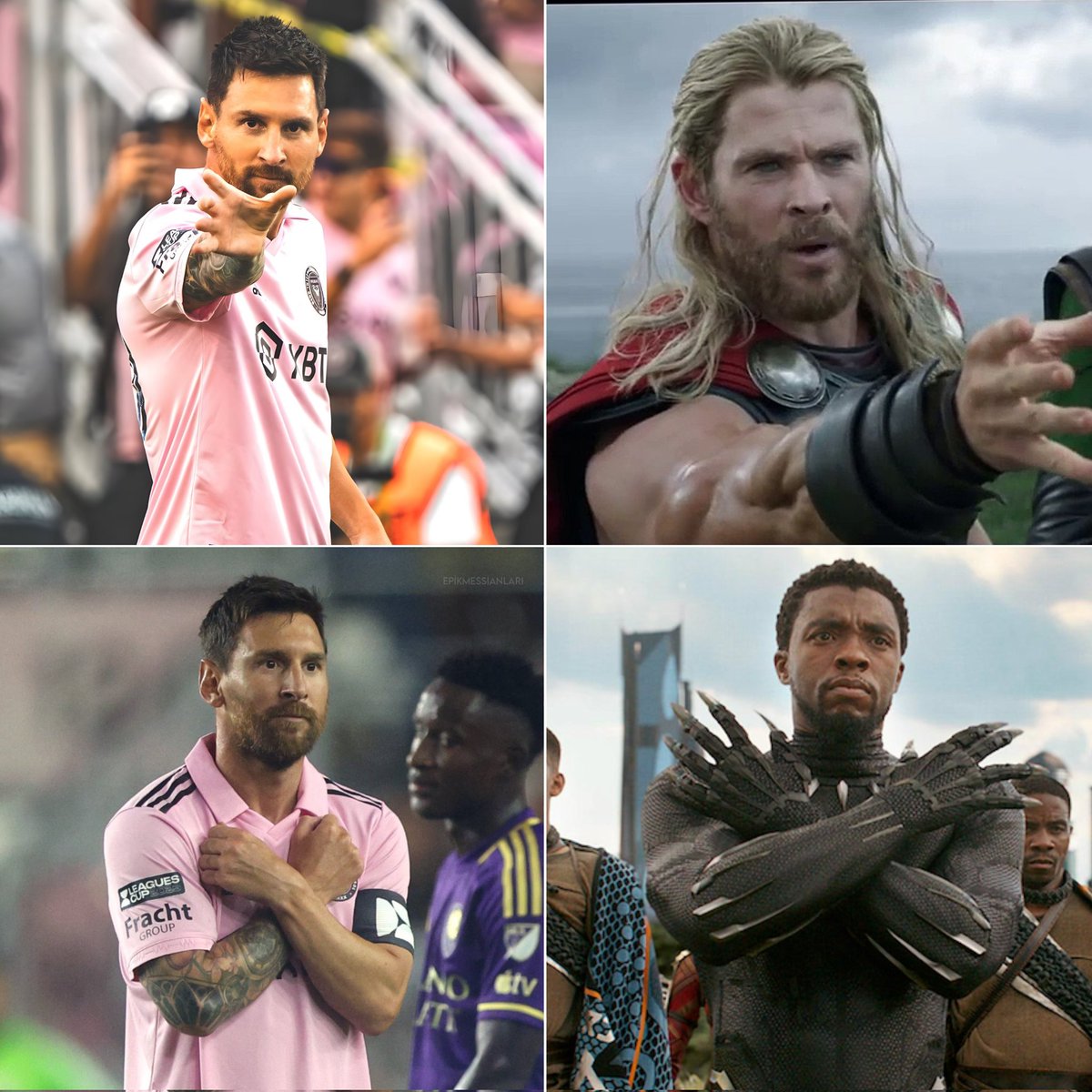 epikmessianlari's tweet photo. Messi de bir Marvel fanı.. https://t.co/najv0Ct9mE