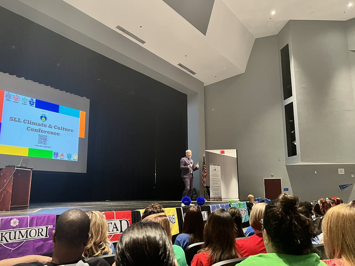 Whoo hoo! Today is our SLL Climate &amp; Culture Conference. Over 400 <a href="/pbcsd/">The School District of Palm Beach County</a> educators are showing up a day early to learn from <a href="/mrronclark_/">Ron Clark</a> and his colleagues. I can’t think of a more inspiring way to start a new school year! @SLLpbc
