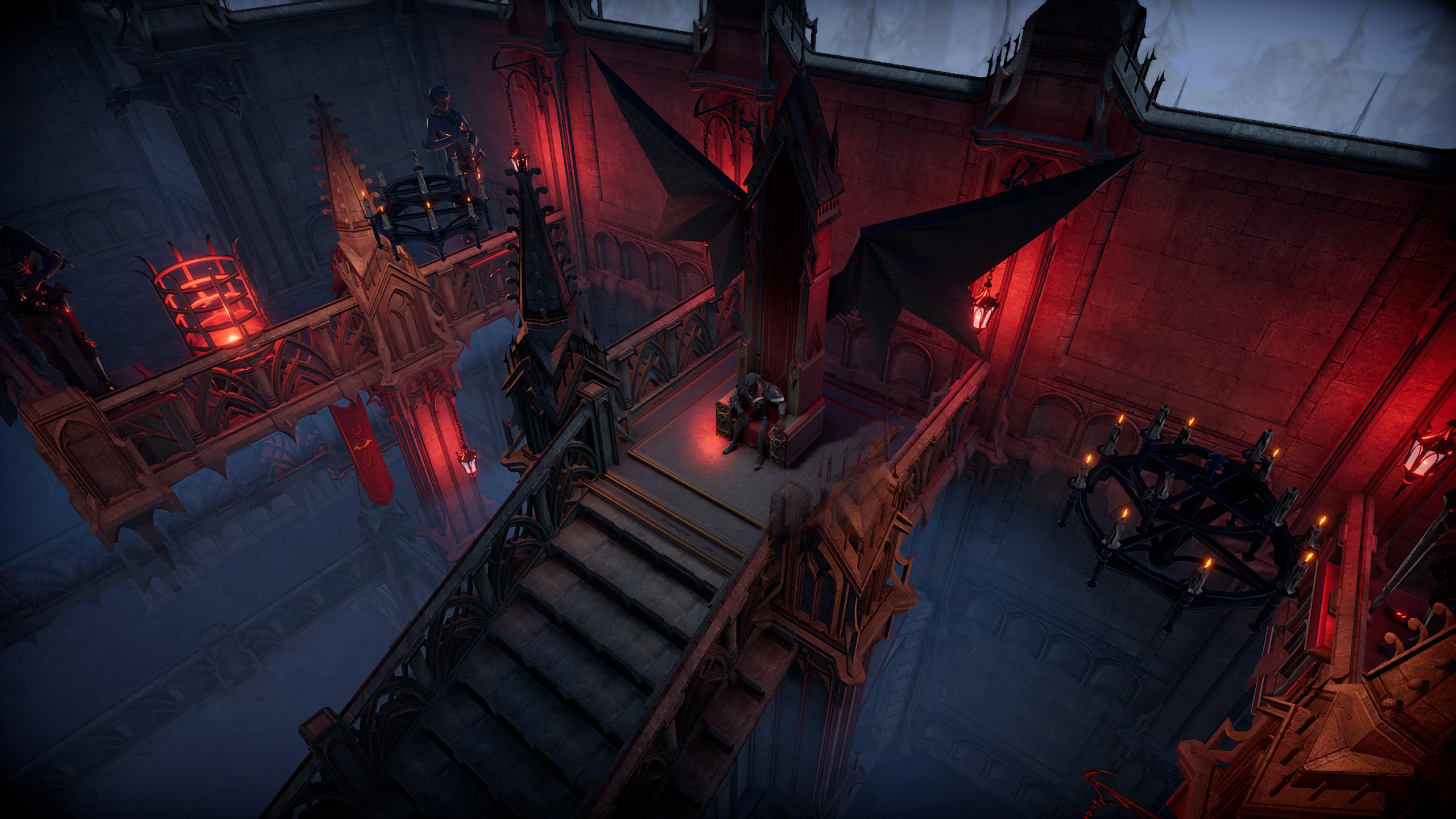 V Rising on X: “What makes a good throne room? Show us yours 