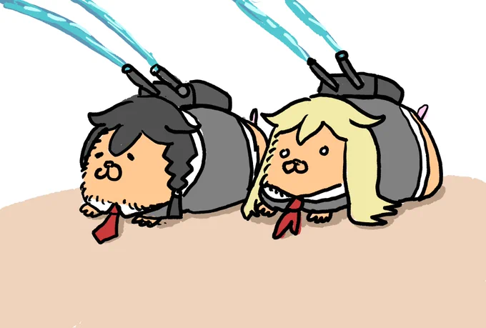 水撒き支援艦隊ハムズ!!