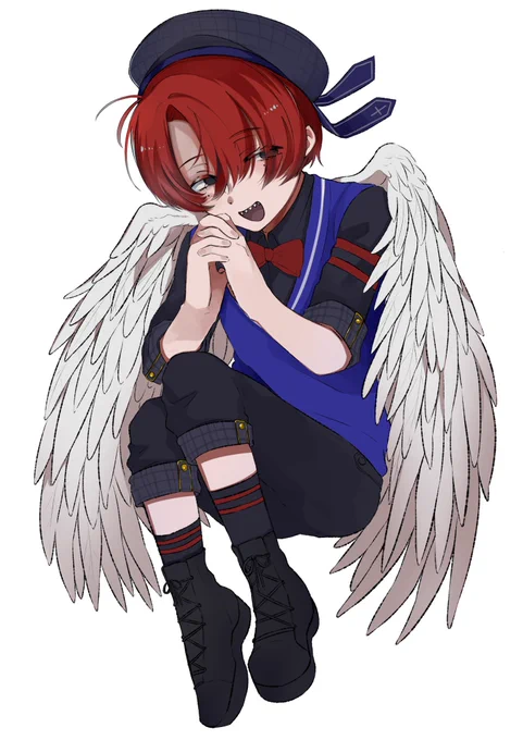 #50人イラフト#なっしー 翼が生えたなっしー概念 