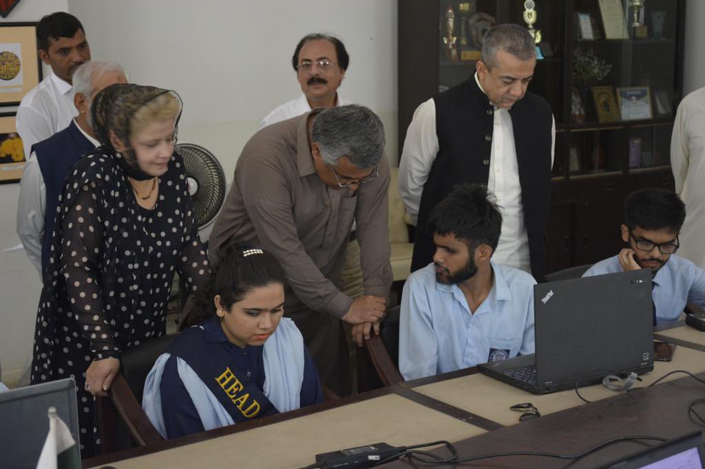 IdaRieu's tweet photo. We are grateful to Sadiq Memon sb, special assistant to CM Sind on persons with disabilities and Tuaha Ahmed Faruqui secretary of DEPD, for visiting  Ida Rieu. Thank you for your support and encouragement.🙏
 #depd #psocsr #IdaRieu https://t.co/muCkcwMlvD