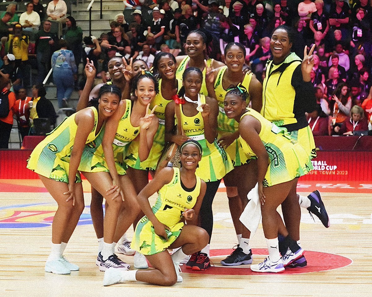 Congratulations to our unstoppable Sunshine Girls for their incredible victory, securing a well-deserved spot in the semi-finals!

Let's keep the momentum going as we look forward to an exciting match against Australia! #SunshineGirls #NetballChampions #SemiFinals #TeamJamaica 🇯🇲